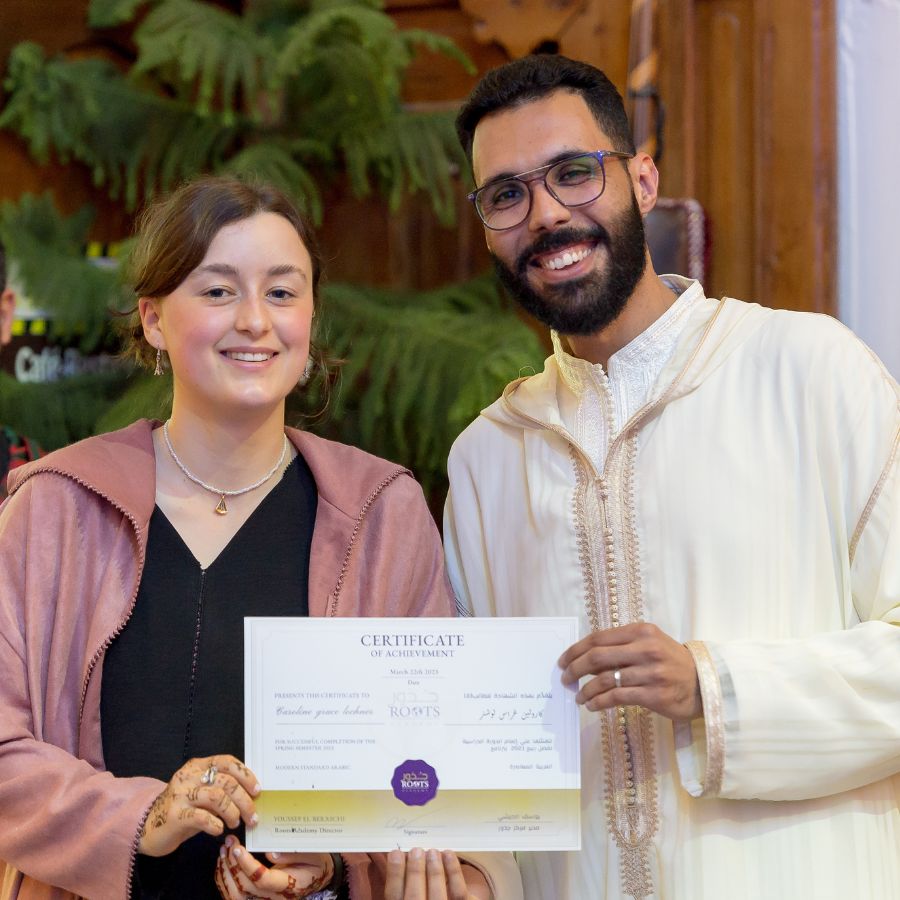 Arabic and French Programs in Rabat, arabic student certification